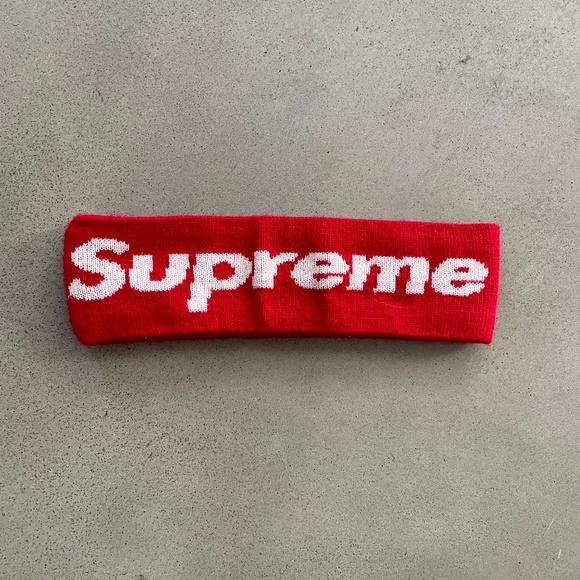 Supreme Other - Supreme Headband, One Size, red